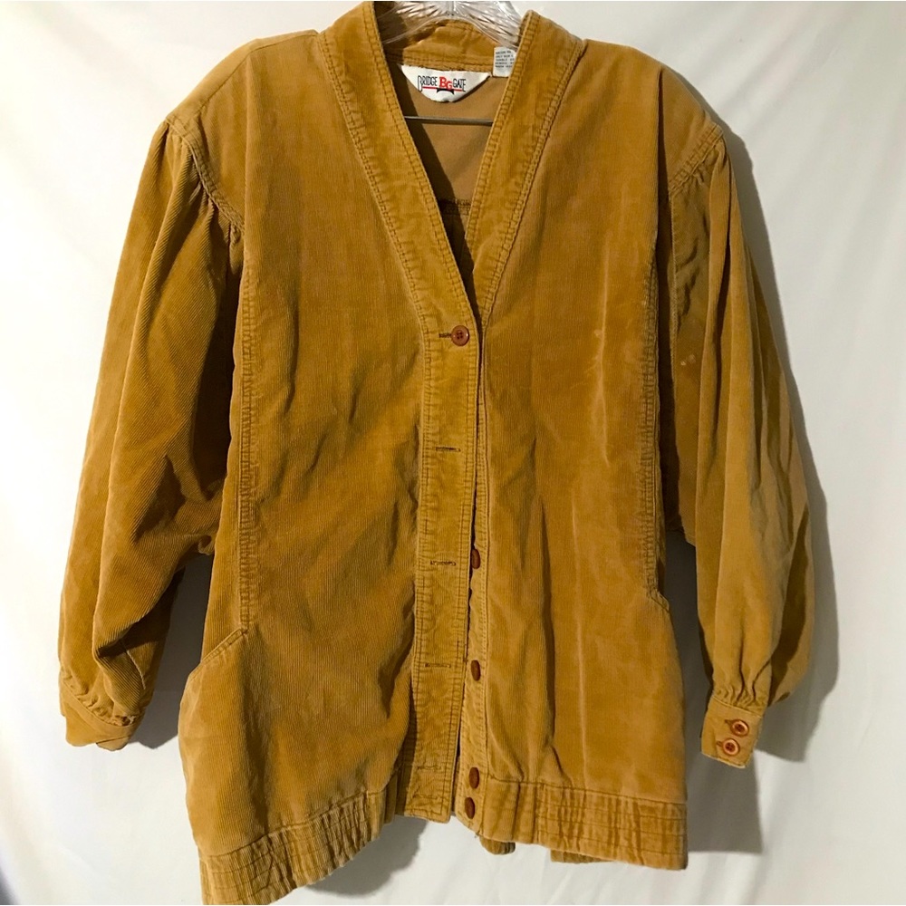 Vintage BridgeGate Corduroy bomber jacket. XXL